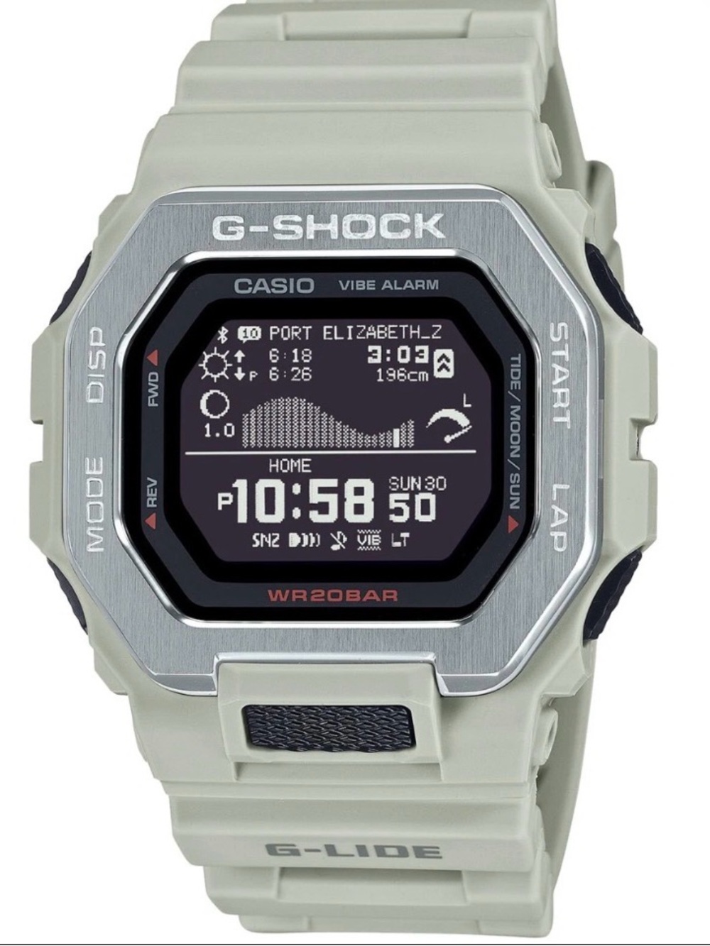 G-shock with biomass plastic with G-LIDE Bluetooth From Japan